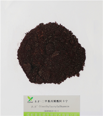 β，β’-二甲基丙烯酰阿卡寧|34539-65-6